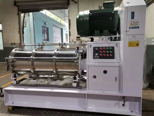 Coarse/ Finishing Grinding Horizontal Bead Mill Disc Type Static / Dynamic Discharge