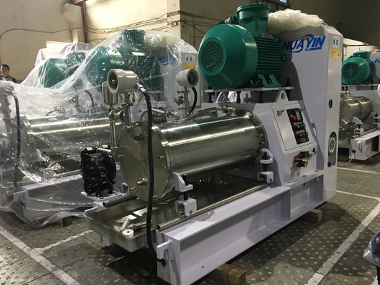 Mass Production Horizontal Sand Mill Machine Food Additives Wet Grinding Machine
