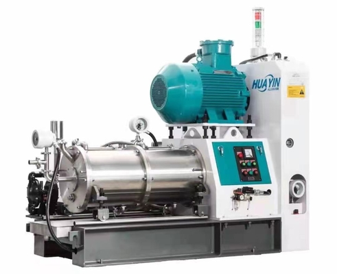 Dynamic Screen Water Based Wet Grinding Mill For Nanometer Fineness Axis Discharge